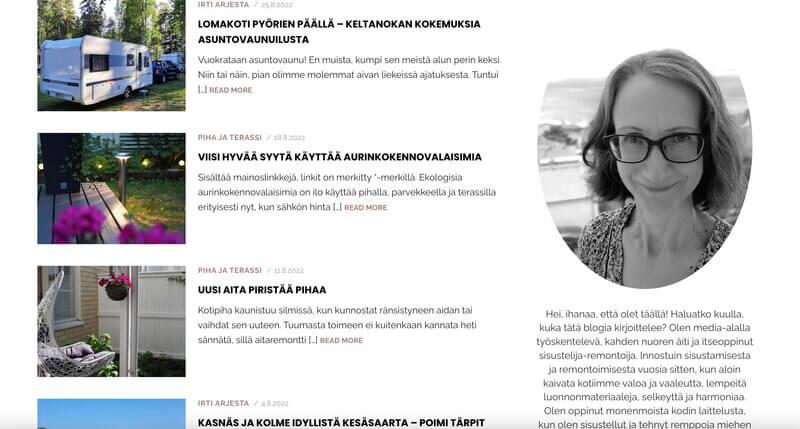 hymyilevakoti.fi screenshot